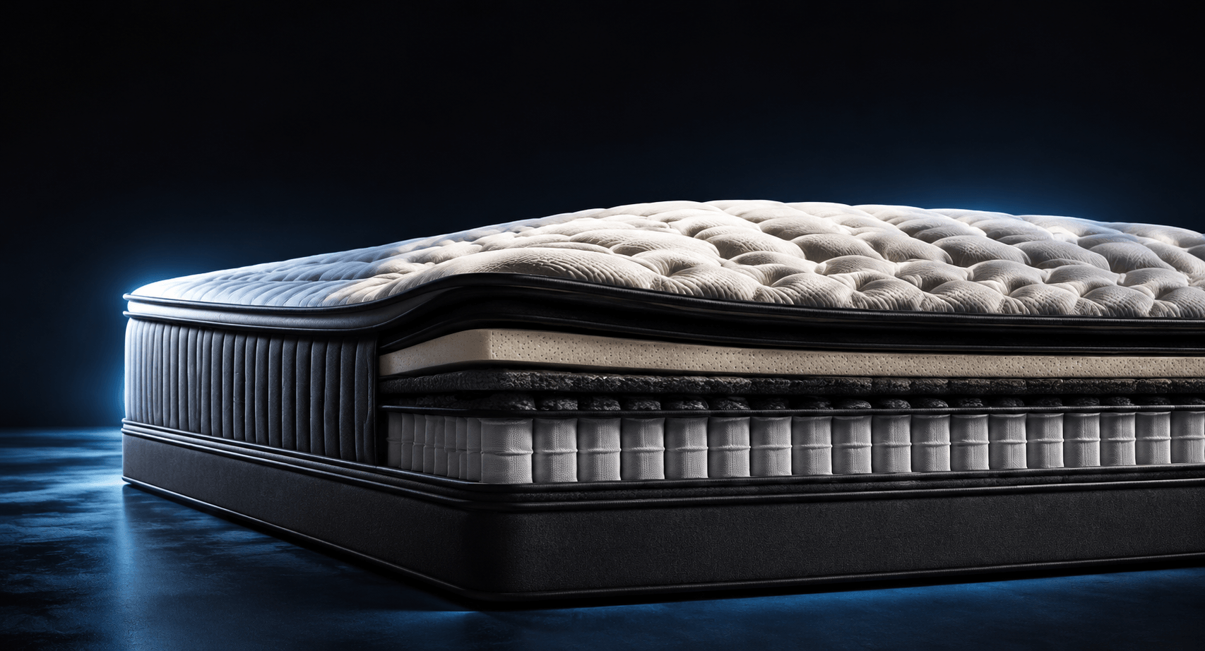 DeRUCCI Mattress Materials and Craftsmanship, Six Core Components