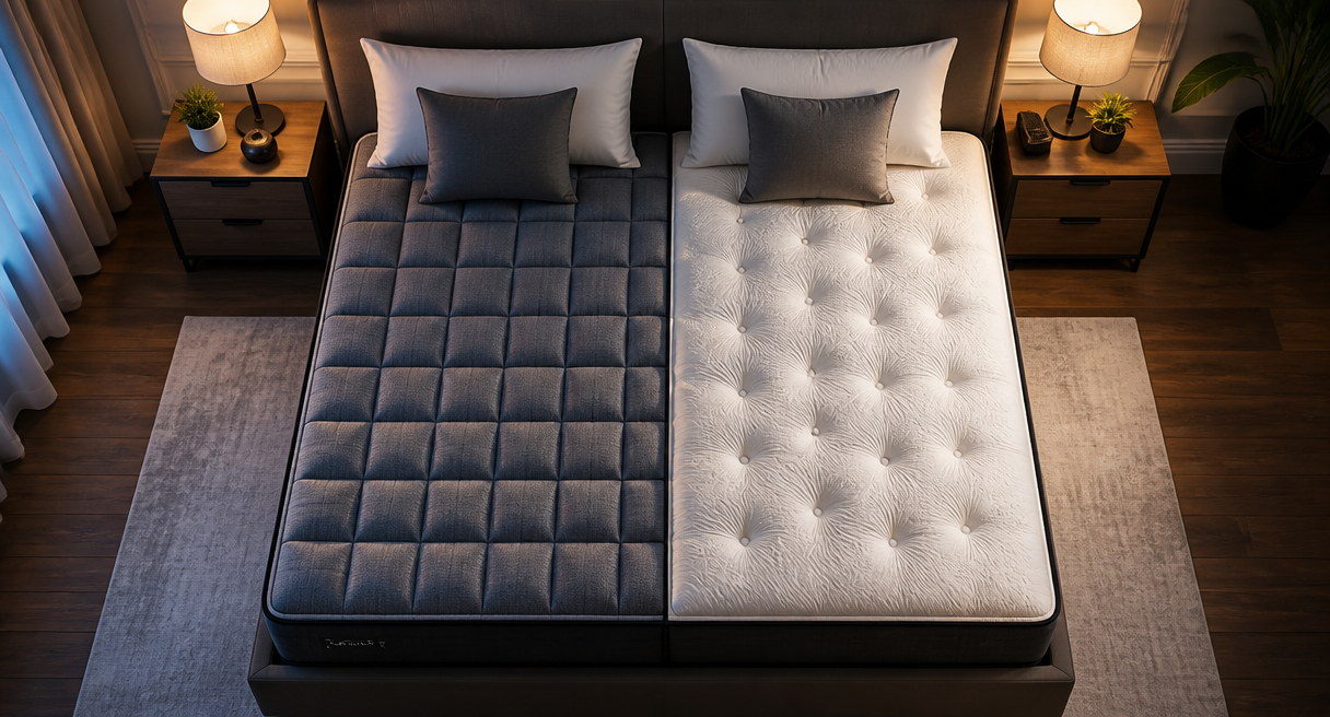 Dual-Firmness Smart Mattress vs. Two Singles or a Topper